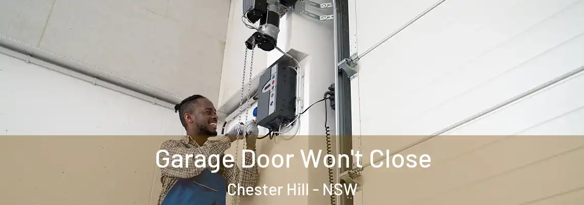  Garage Door Won't Close Chester Hill - NSW