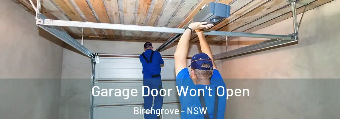  Garage Door Won't Open Birchgrove - NSW