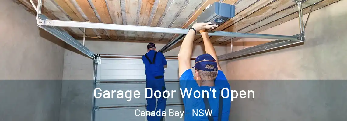  Garage Door Won't Open Canada Bay - NSW