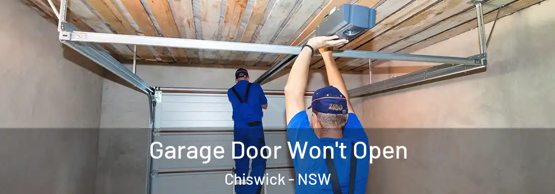  Garage Door Won't Open Chiswick - NSW