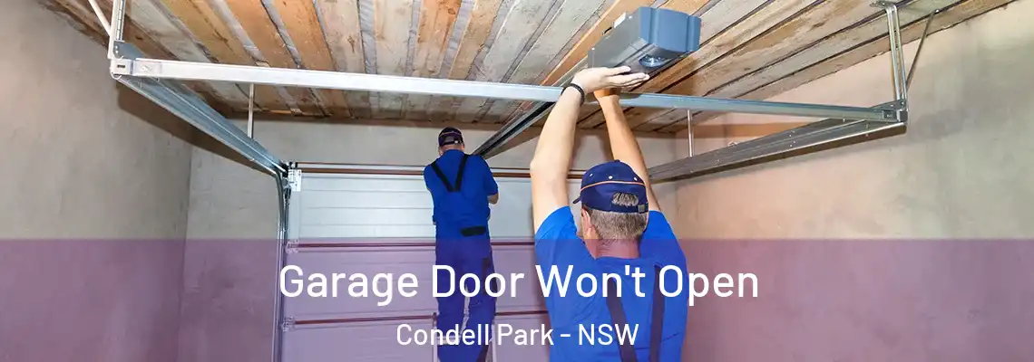  Garage Door Won't Open Condell Park - NSW