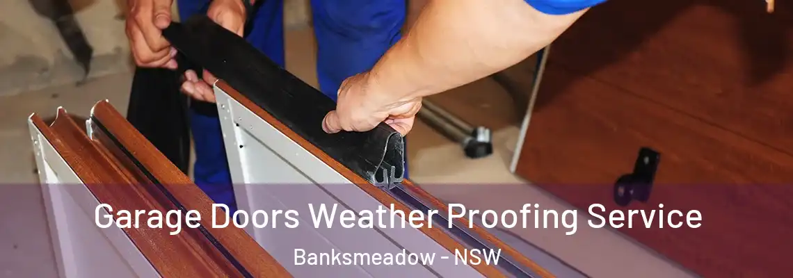  Garage Doors Weather Proofing Service Banksmeadow - NSW