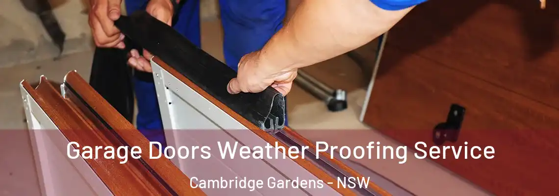  Garage Doors Weather Proofing Service Cambridge Gardens - NSW