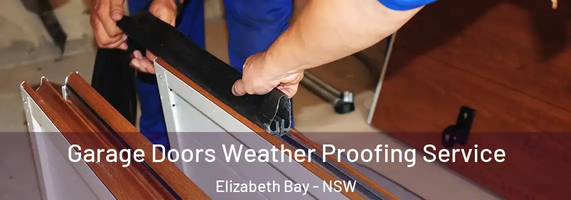  Garage Doors Weather Proofing Service Elizabeth Bay - NSW