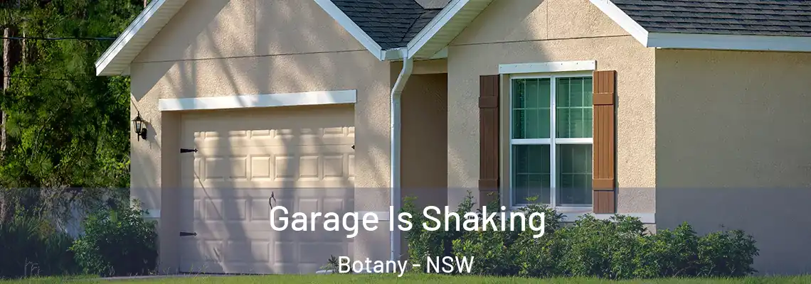  Garage Is Shaking Botany - NSW