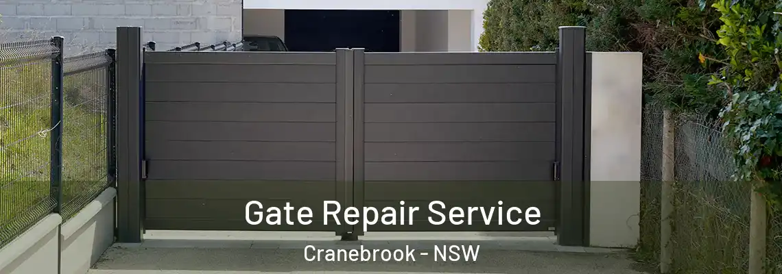  Gate Repair Service Cranebrook - NSW