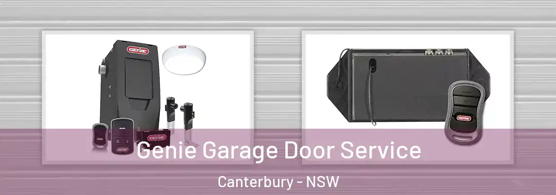  Genie Garage Door Service Canterbury - NSW