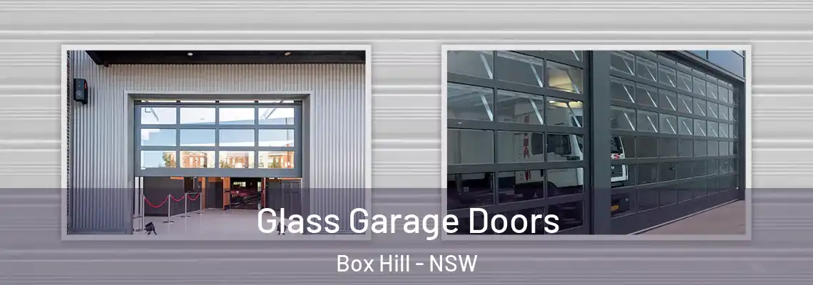  Glass Garage Doors Box Hill - NSW