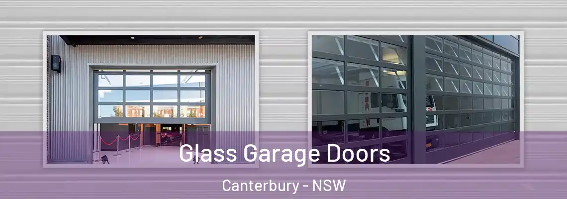  Glass Garage Doors Canterbury - NSW