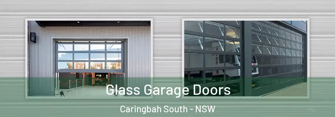  Glass Garage Doors Caringbah South - NSW