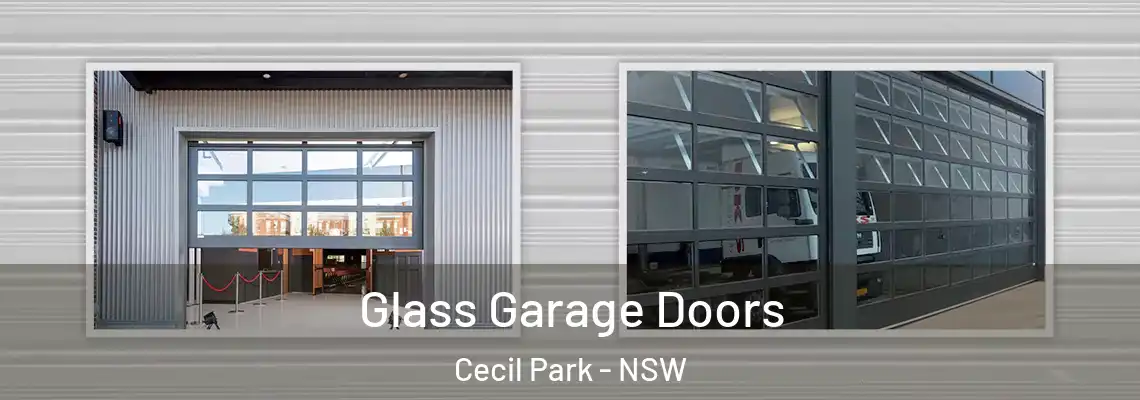  Glass Garage Doors Cecil Park - NSW