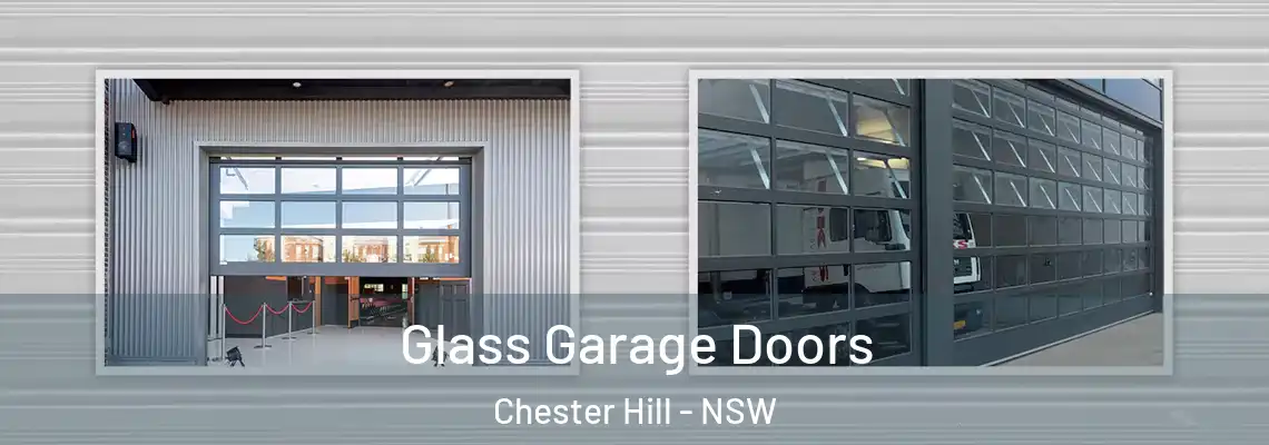  Glass Garage Doors Chester Hill - NSW