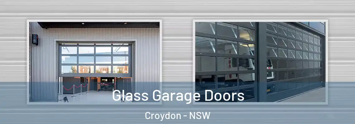  Glass Garage Doors Croydon - NSW