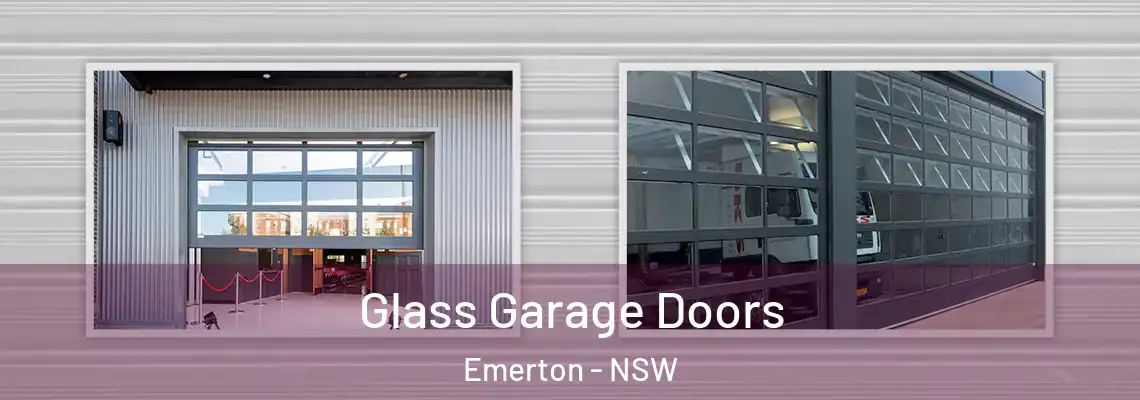  Glass Garage Doors Emerton - NSW