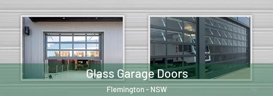 Glass Garage Doors Flemington - NSW