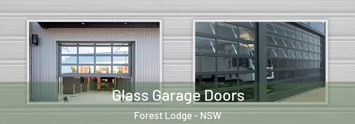  Glass Garage Doors Forest Lodge - NSW