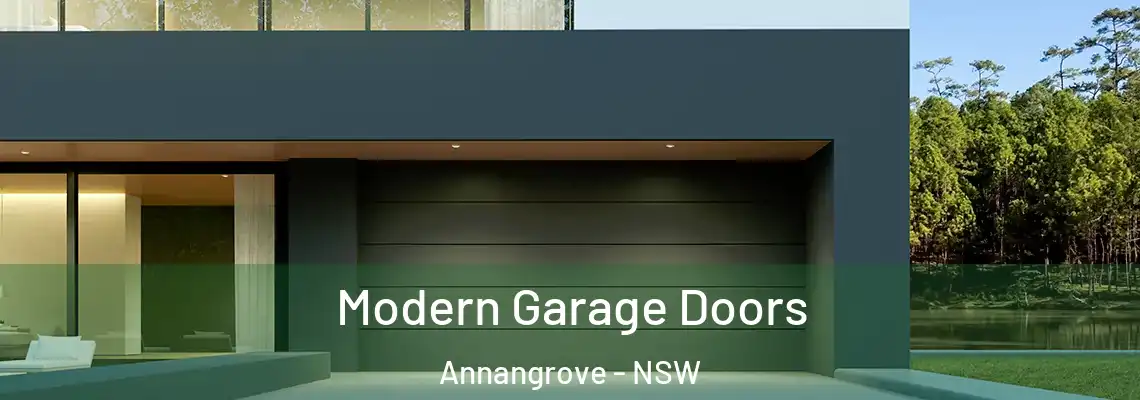  Modern Garage Doors Annangrove - NSW