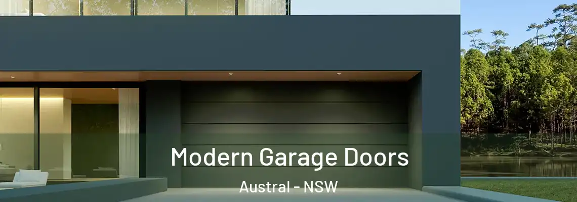  Modern Garage Doors Austral - NSW