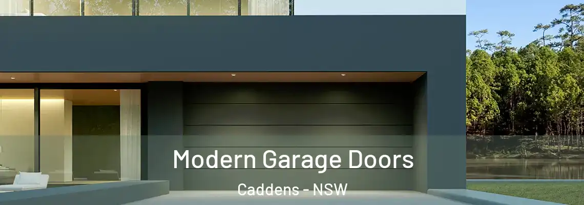  Modern Garage Doors Caddens - NSW