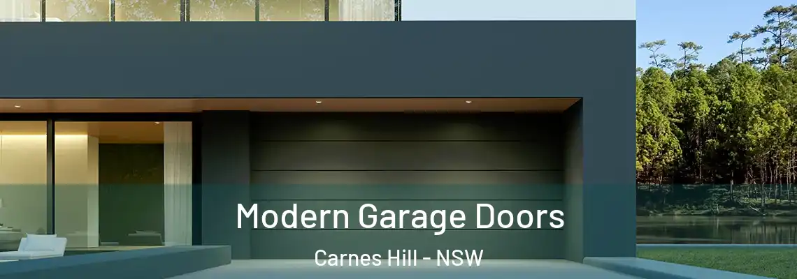  Modern Garage Doors Carnes Hill - NSW