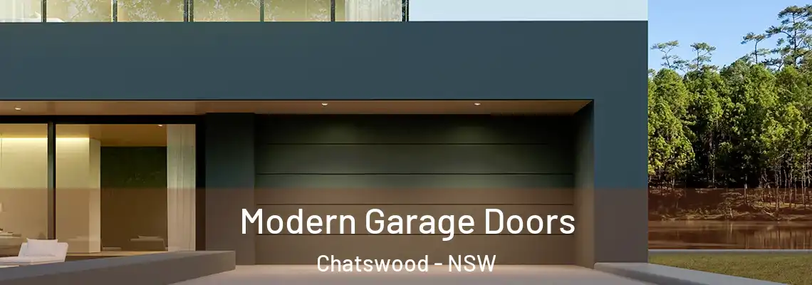  Modern Garage Doors Chatswood - NSW