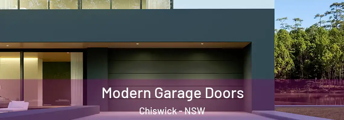  Modern Garage Doors Chiswick - NSW