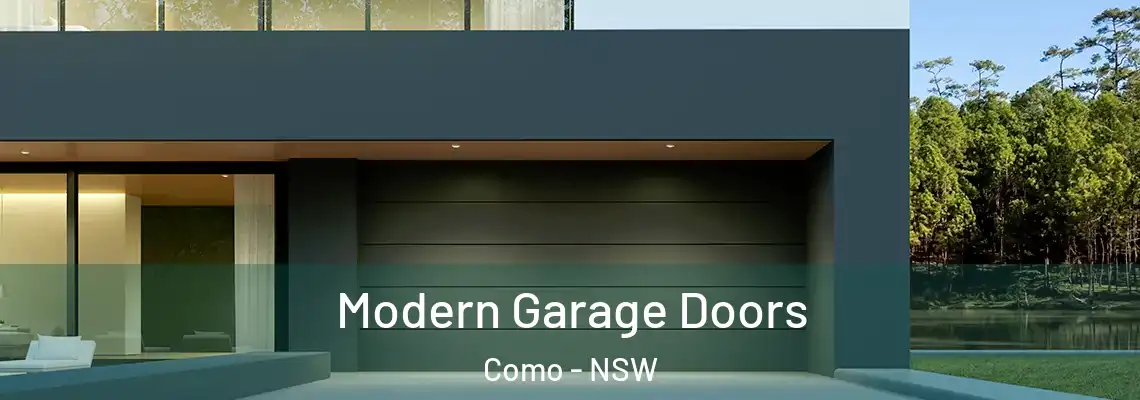  Modern Garage Doors Como - NSW