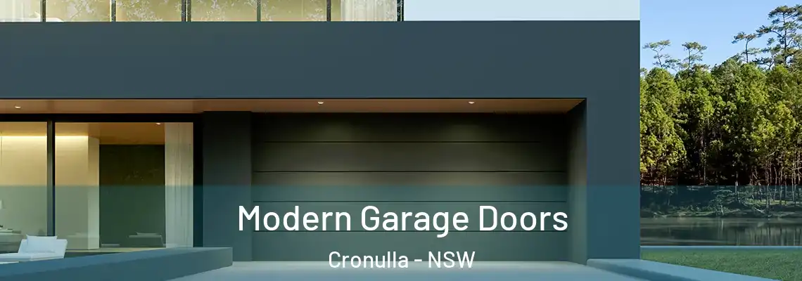  Modern Garage Doors Cronulla - NSW
