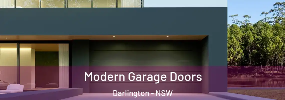 Modern Garage Doors Darlington - NSW