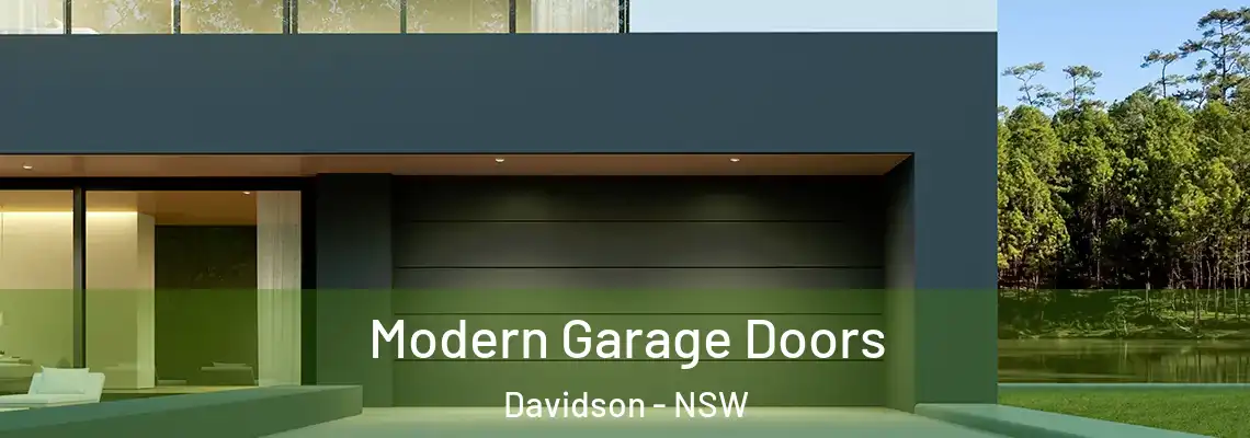  Modern Garage Doors Davidson - NSW