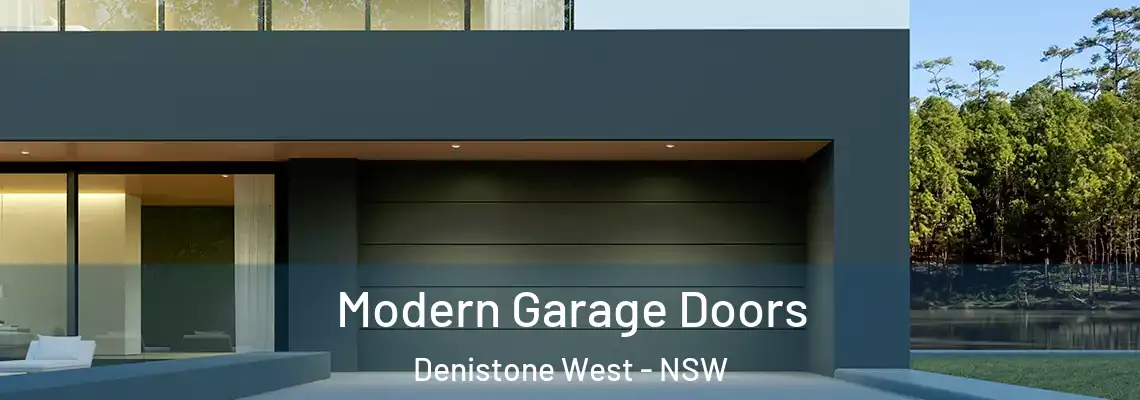  Modern Garage Doors Denistone West - NSW