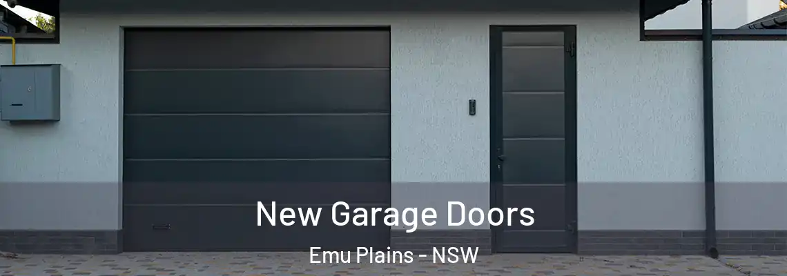 New Garage Doors Emu Plains - NSW