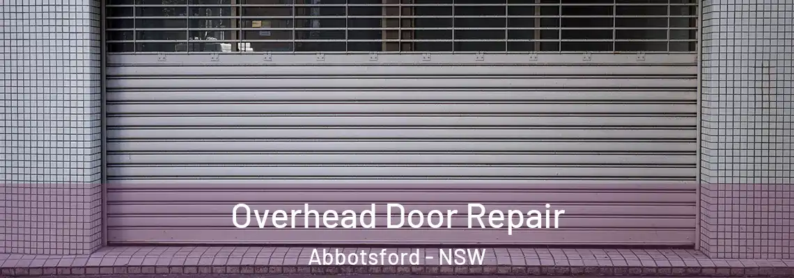  Overhead Door Repair Abbotsford - NSW