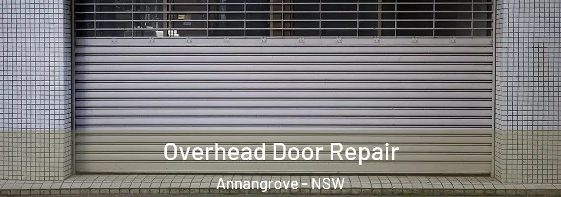  Overhead Door Repair Annangrove - NSW