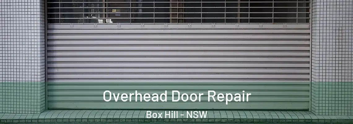  Overhead Door Repair Box Hill - NSW
