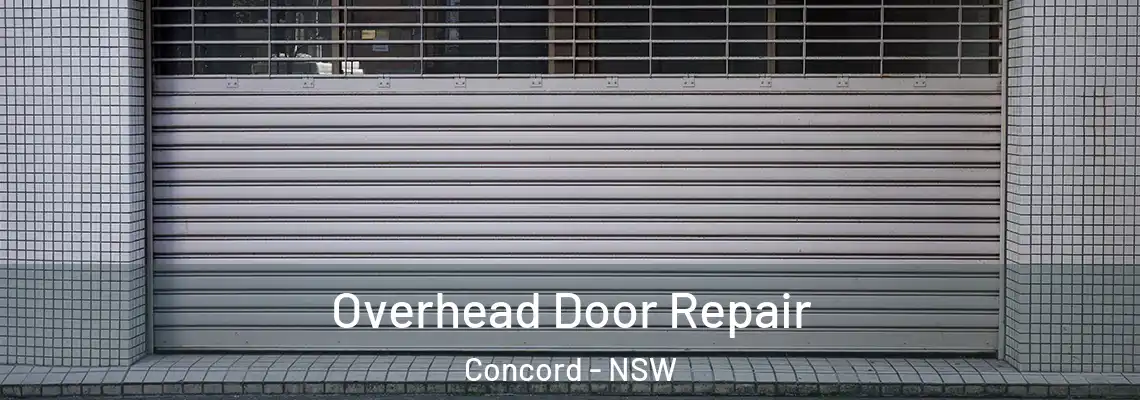  Overhead Door Repair Concord - NSW