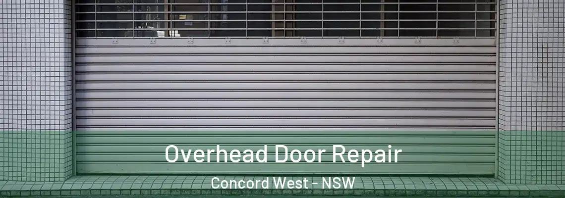  Overhead Door Repair Concord West - NSW