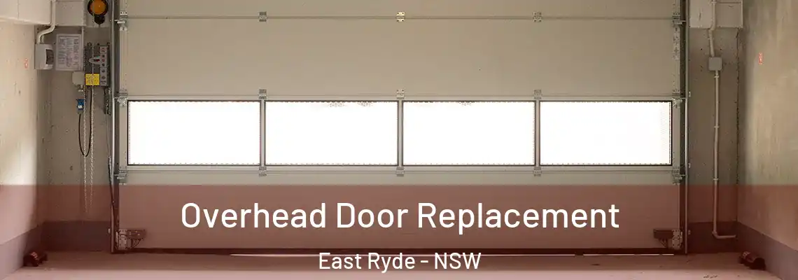  Overhead Door Replacement East Ryde - NSW