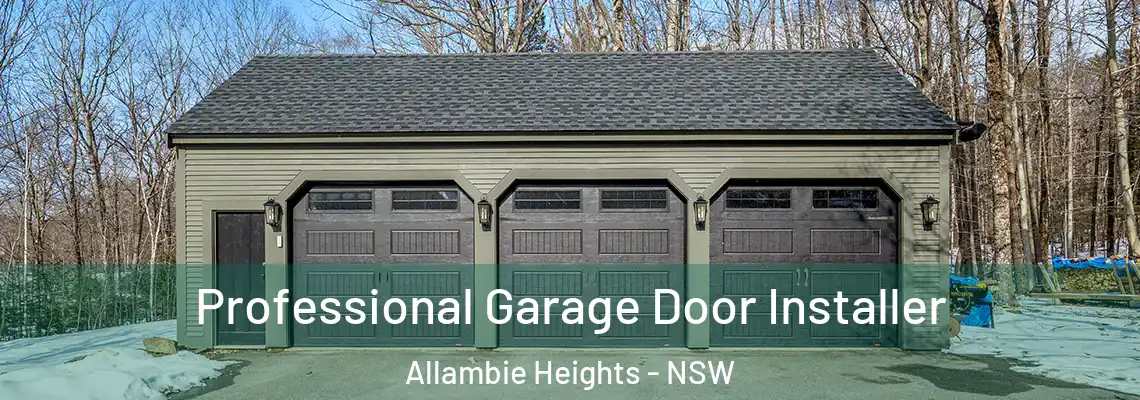  Professional Garage Door Installer Allambie Heights - NSW