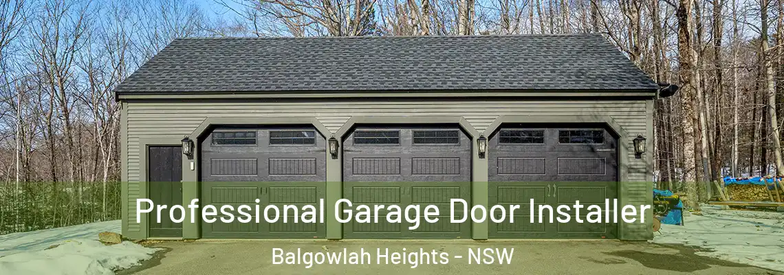  Professional Garage Door Installer Balgowlah Heights - NSW