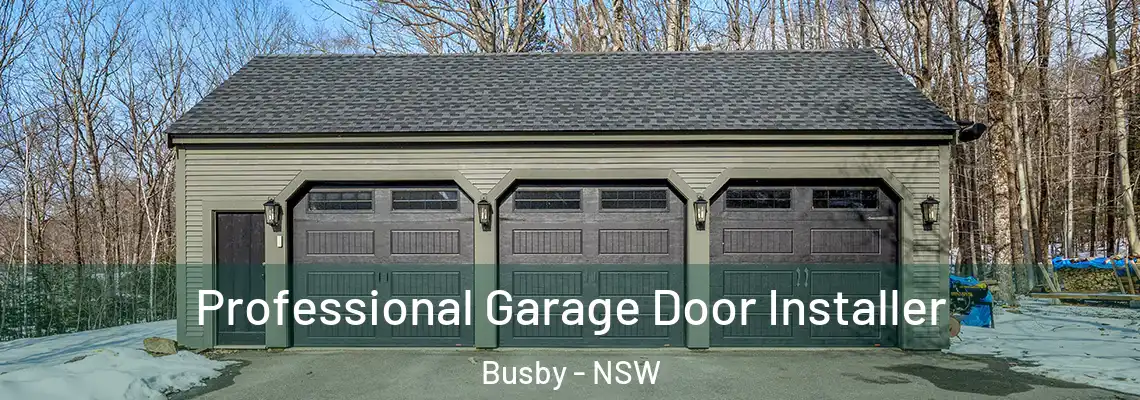  Professional Garage Door Installer Busby - NSW