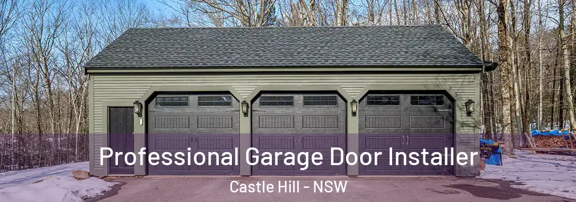  Professional Garage Door Installer Castle Hill - NSW