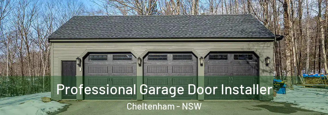  Professional Garage Door Installer Cheltenham - NSW