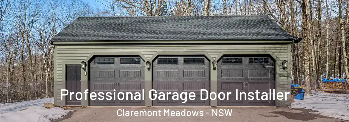  Professional Garage Door Installer Claremont Meadows - NSW