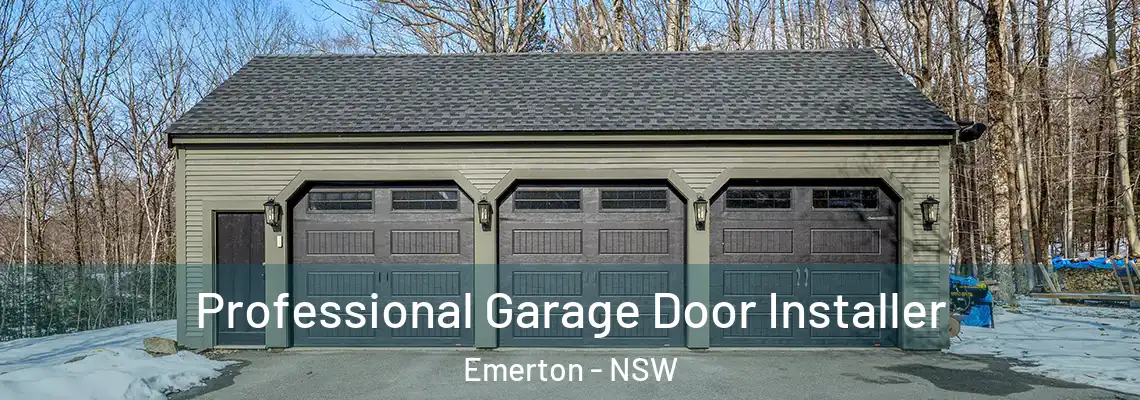  Professional Garage Door Installer Emerton - NSW