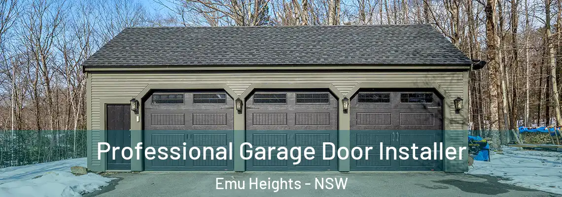  Professional Garage Door Installer Emu Heights - NSW