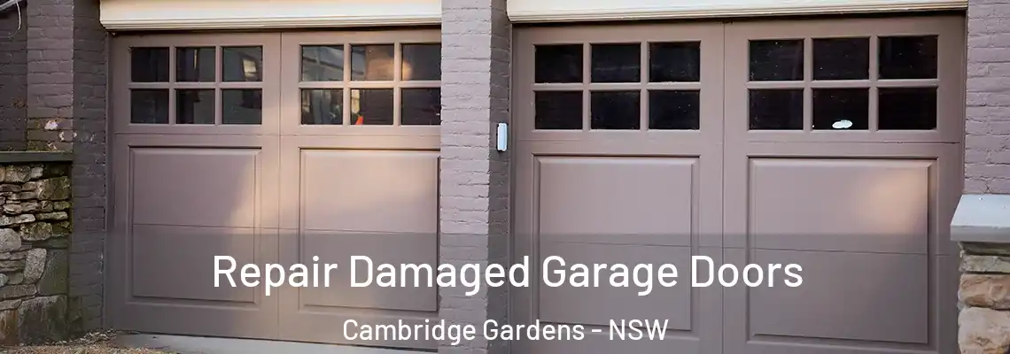  Repair Damaged Garage Doors Cambridge Gardens - NSW