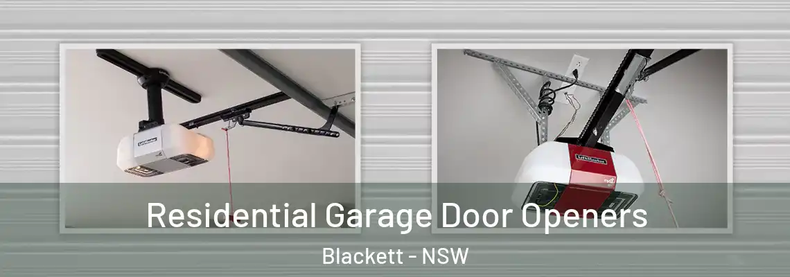  Residential Garage Door Openers Blackett - NSW