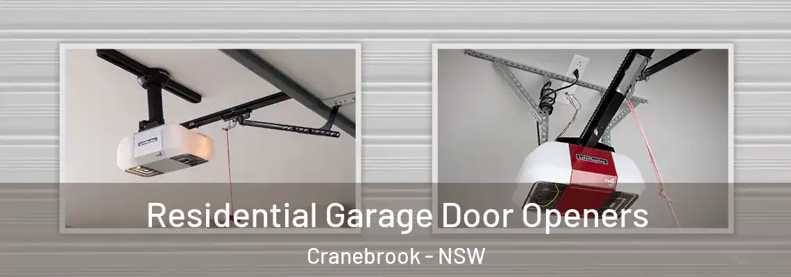  Residential Garage Door Openers Cranebrook - NSW
