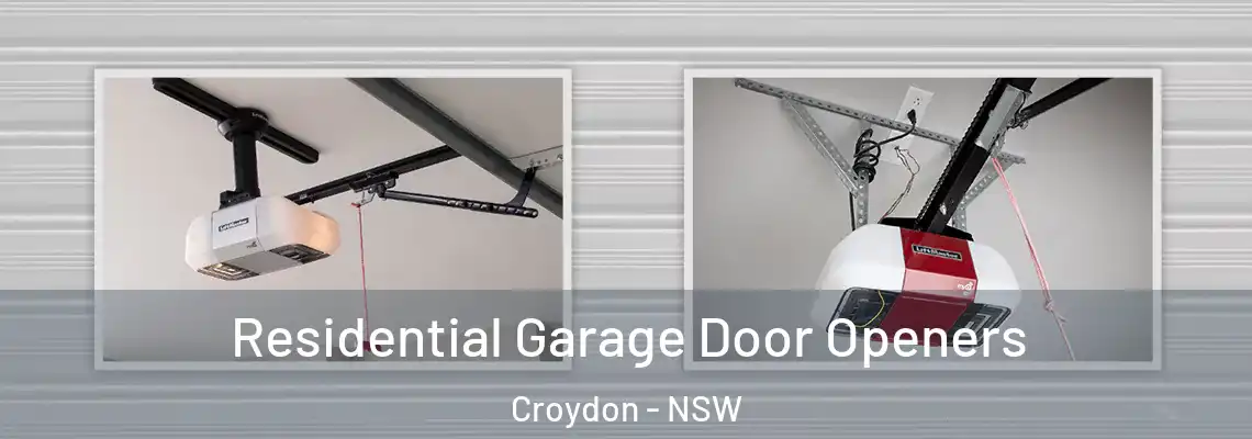  Residential Garage Door Openers Croydon - NSW